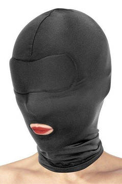 Капюшон для БДСМ з відкритим ротом Fetish Tentation Open Mouth Hood, фото 2