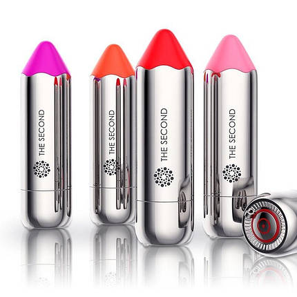 Вібропуля Leten The Second pretty pink з індукційної зарядкою, водонепроникна, дуже потужна, фото 2