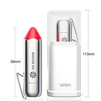 Вібропуля Leten The Second scented powder з індукційної зарядкою, водонепроникна, дуже потужна, фото 3