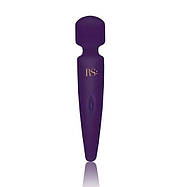 Вібромасажер Rianne S: Bella Mini Wand Purple, 10 режимів роботи, медичний силікон, фото 2