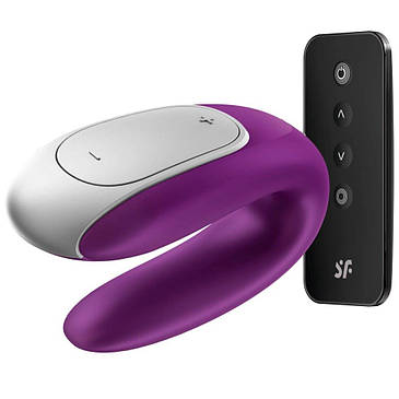 Satiffyer Double Fun (фіолетовий) Satiffyer Smart., фото 2