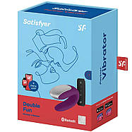 Satiffyer Double Fun (фіолетовий) Satiffyer Smart., фото 2