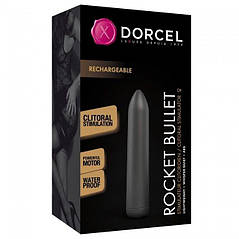 Перезаряджається вібропуля Dorcel Rocket Bullet Black, фото 2
