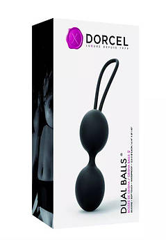 Вагінальні кульки Dorcel Dual Balls Black, діаметр 3,6см, вага 55гр, фото 2