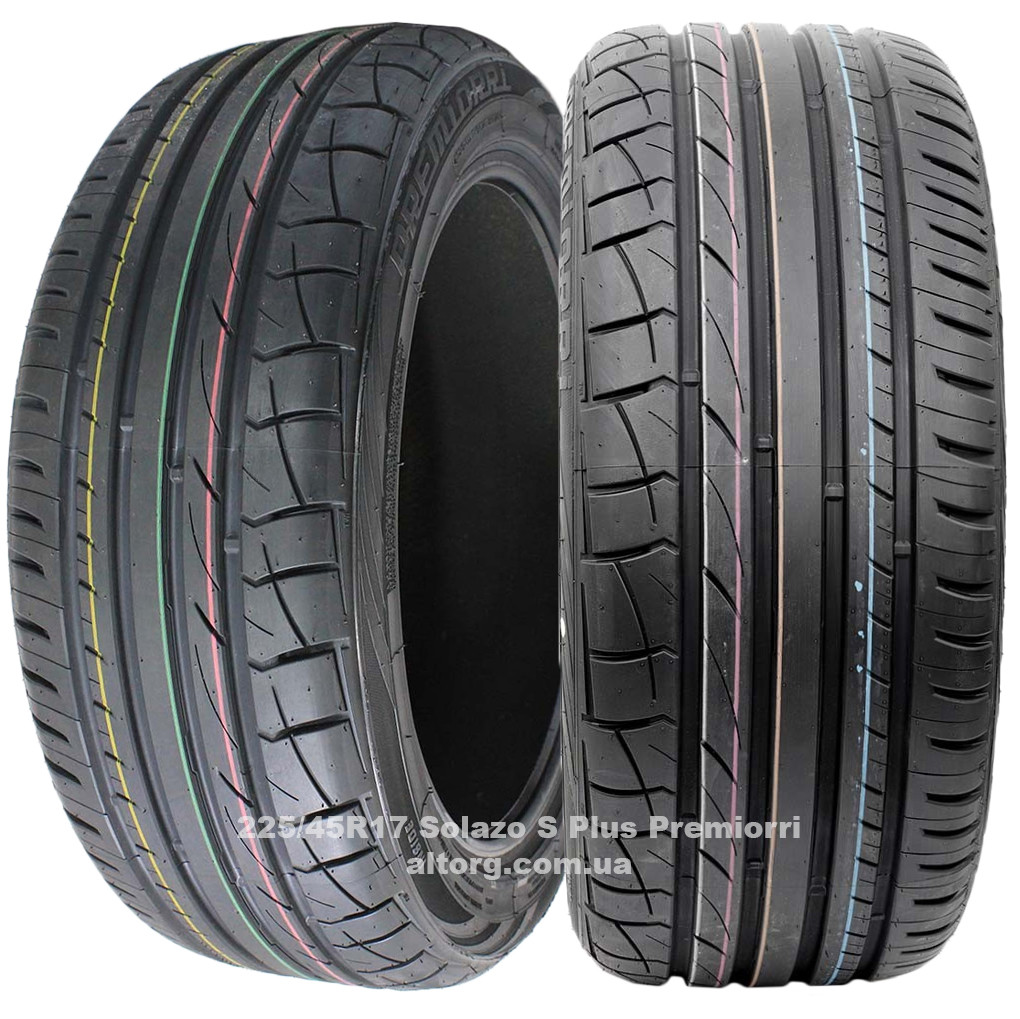 Шина 225/45R17 Solazo S Plus - Premiorri