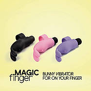 Вібратор на палець FeelzToys Magic Finger Vibrator Purple, фото 2