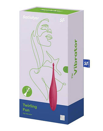 Вібратор для Clitoris Ratosyer Twirling Fun MPY RED, фото 2