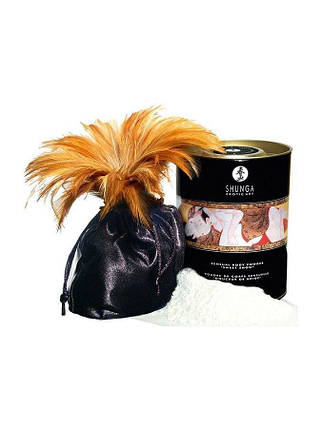 Смачна пудра для оральних ласк Shunga Sweet Snow Body Powder - Raspberry feeling (228 грам), фото 2