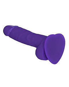 Реалістичний фалоімітатор Strap-On-Me SOFT REALISTIC DILDO Violet - Size M, фото 2