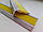 Накладки на сходи із жовтою гумою одинарні, фото 2