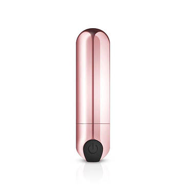Вібропуля Rosy Gold - Nouveau Bullet Vibrator, що перезаряджається, фото 2