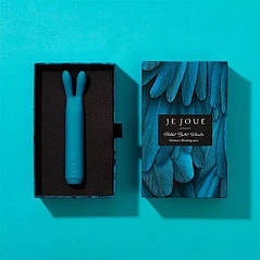 Вібратор з вушками Je Joue - Rabbit Bullet Vibrator Teal, глибока вібрація, фото 2