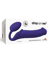 Безремневой страпон Strap-On-Me Violet XL, повністю регульований, діаметр 4,5 см, фото 2