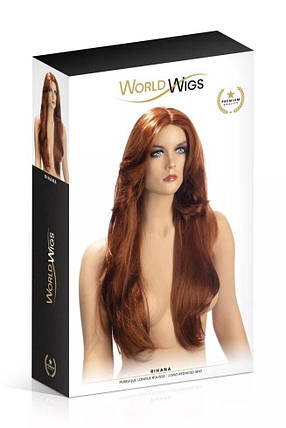 Перука World Wigs RIHANA LONG REDHEAD, фото 2