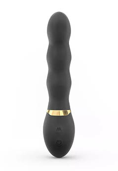 Вібратор ультрастімулірующій Dorcel Too Much Rechargeable Black, гнучкий і потужний, 3 вібромотора, фото 2
