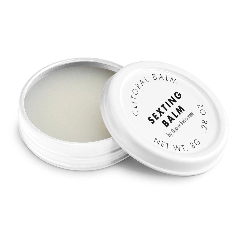 Бальзам для клітора Bijoux Indiscret Sefting Balm (писати, грати і світло), попереднє нагрівання