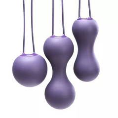 Набір вагінальних кульок Je Joue - Ami Purple, діаметр 3,8-3,3-2,7см, вага 54-71-100гр, фото 2