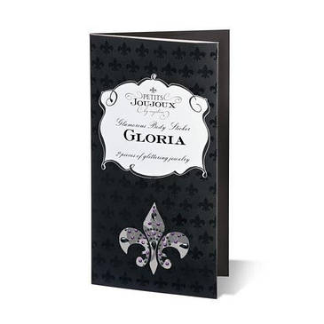 Пестіс з кристалів Petits Joujoux Gloria set of 2 - Red, прикраса на груди, фото 2
