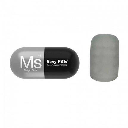 Мастурбатор пігулка Love To Love SEXY PILLS MAGIC SILVER, фото 2
