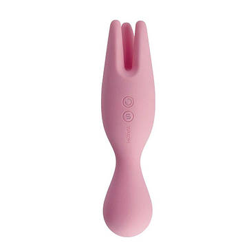 Подвійний вібратор для чутливих зон Svakom Nymph Pale Pink, фото 2