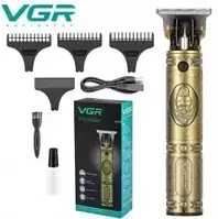 Аккумуляторная машинка-триммер для стрижки волос, бороды, усов VGR V-085
