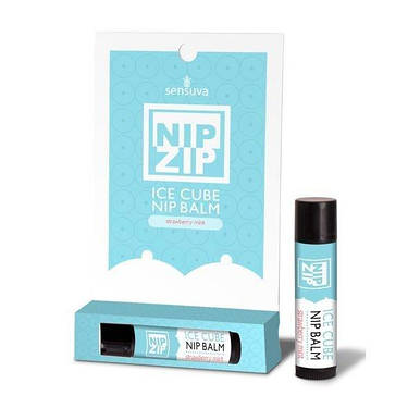 Стимулюючий бальзам для сосків Sensuva - Nip Zip Strawberry Mint (4 г) охолоджуючий, фото 2