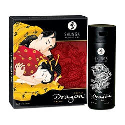Стимулюючий крем для пар Shunga SHUNGA Dragon Cream (60 мл), ефект тепло-холод і поколювання, фото 2