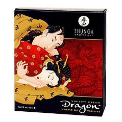 Стимулюючий крем для пар Shunga SHUNGA Dragon Cream (60 мл), ефект тепло-холод і поколювання, фото 2