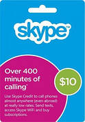 Skype Gift Card 10$ (USA)