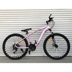 Спортивний велосипед TopRider 550, рожевий, колеса 27,5 дюймів
