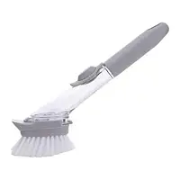 Щетка для чистки посуды Decontamination Wok Brush Серый