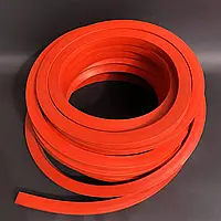 Шнур гумовий квадратний 2х2мм квадрат твердий щільний харчовий високотемпературний