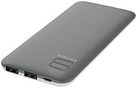 Внешний аккумулятор (Power Bank) PURIDEA S4 6000mAh Li-Pol Rubber Grey & White