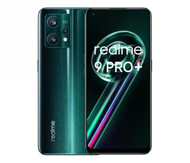Realme 9 Pro+ 8/256GB Aurora Green OIS 60W RMX3393