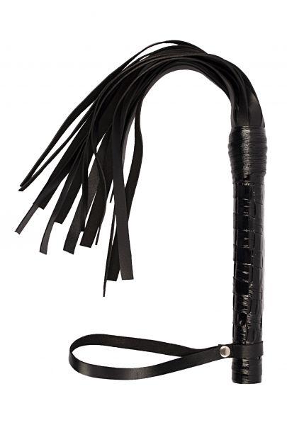 Флогер VIP Leather Flogger, Black, фото 1