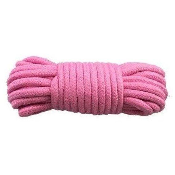 Мотузка для бондажу BONDAGE ROPE 10M, Pink