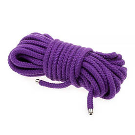 Мотузка для бондажу BONDAGE ROPE 10M, Purple