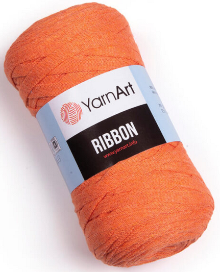 Пряжа Ribbon Yarnart-770 померанчевий, фото 1