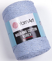 Macrame cotton Lurex (приблизно 2мм)