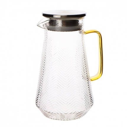 Глечик "Ранкова роса" 1.2 л., матеріал скло (8919-005), фото 1