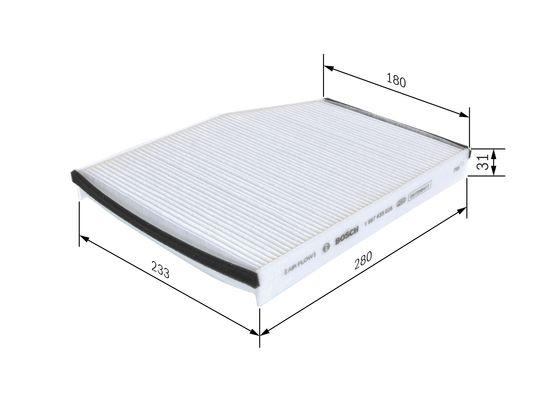 Фільтр салону FORD TOURNEO CUSTOM, TRANSIT, RityIT CUSTOM 2.0D/2.2D 04.12-