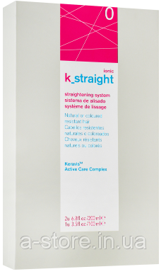 K-STRAIGHT IONICO 0 засіб для випрямлення стійкого,натурального та фарбованого волосся
