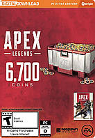 Apex Legends: 6700 Apex Coins (Ключ Origin) для ПК