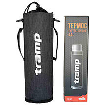 Термочохол для термоса Tramp Expedition Line TRC-027 0.9L (TRA-290-grey-melange), фото 3