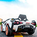 Дитячий електромобіль Lamborghini Sian білий, фото 4