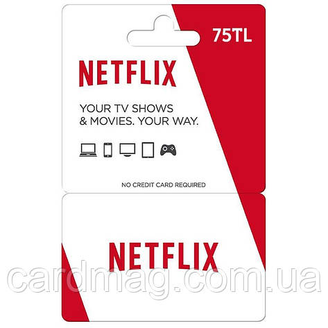 Netflix Gift Card 75 TL (Туреччина), фото 1