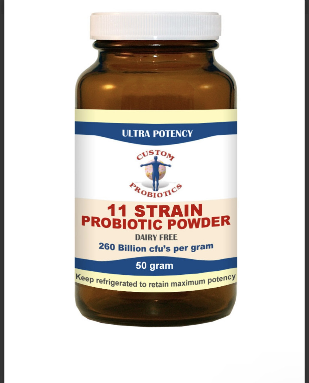 Custom Probiotics blend of 11 cultures /  11 Штаммов Кастом Пробіотична суміш 11 штамів пробіотиків 50 гр