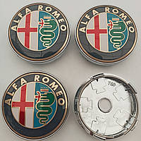 Колпачки в диски Alfa Romeo 56-60 мм