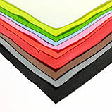 Фоаміран зефірний БІЛИЙ, 1/2 листа, 25x50 см, 1 мм, Китай, фото 2