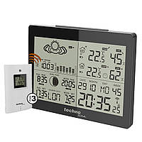 Метеостанція Technoline WS6760 Black (WS6760) температура, вологість, тиск, прогноз, годинник, календар